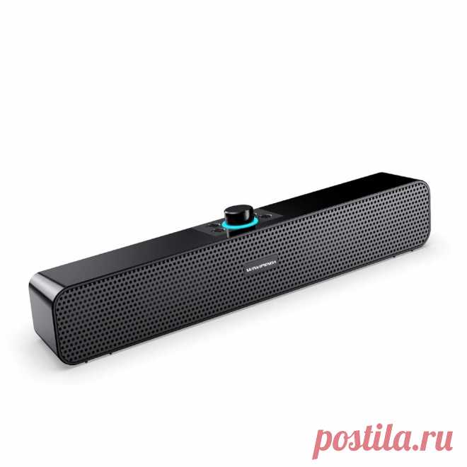 Langjing a6s bluetooth multifunctional portable long strip card speaker tf card aux rechargable high capacity widely compatible Sale - Banggood.com