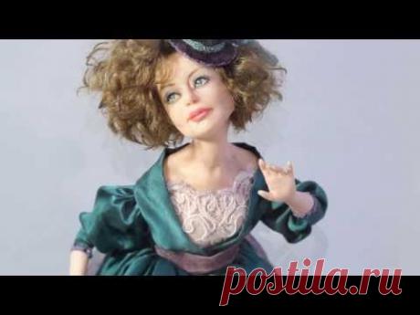 мастер класс по изготовление куклы из запекаемого пластика - YouTube