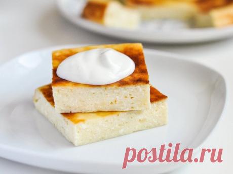 Творожная запеканка, как в детском саду - простой и вкусный рецепт с пошаговыми фото