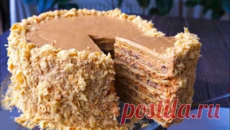 НЕРЕАЛЬНО ВКУСНЫЙ ТОРТ «НАПОЛЕОН» ПО-НОВОМУ