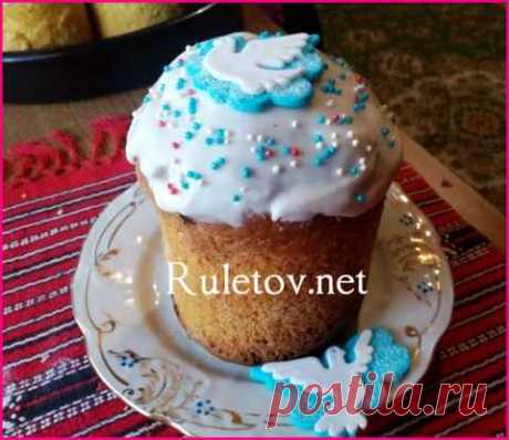 Кулич на кефире бесподобный | Вкусная выпечка
