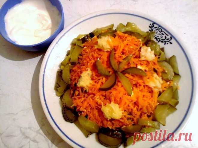 Салат Обжорка с курицей
