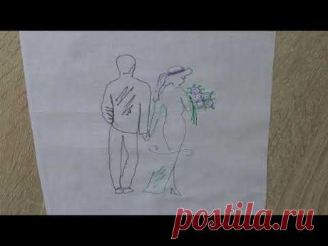 А разве так можно было  ? Вышиваем без спец лапки, без опускания зубчатой рейки