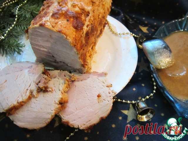 Вареная буженина - кулинарный рецепт