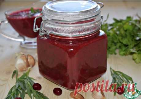 Соус из кизила с тархуном Кулинарный рецепт