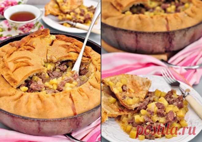 Татарский пирог с картофелем и мясом Сохрани рецепт этой вкусной и сытной выпечки!Ингредиенты:Тесто пресное:
Сметана — 200 гКефир (йогурт) — 150 гЯйцо — 1 шт.Растительное масло — 1 ст. л.Сливочное масло — 150 гСоль — 0,5 ч. л.Сода чайная — 1 ч. л.Мука — 700 гДля начинки:
Мясо...