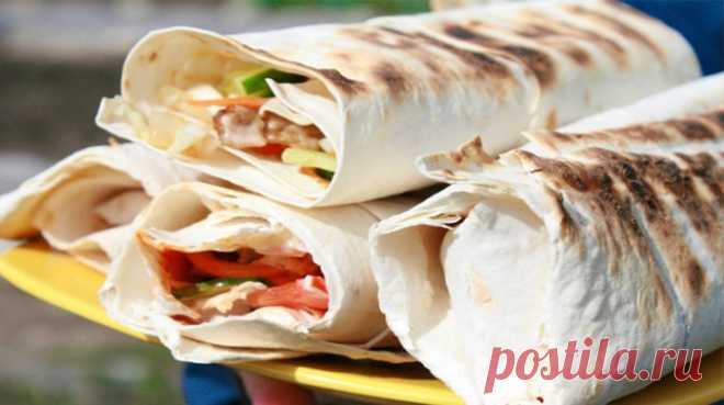 Шаурма - 3 самых вкусных рецепта в домашних условиях