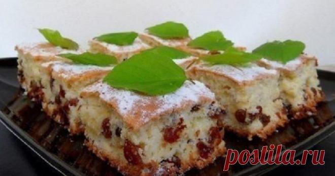 Лимонный кекс с изюмом. Вкуснейшая выпечка!