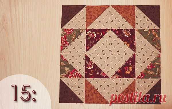 Я люблю пэчворк | I love patchwork | 20 способов раскладки