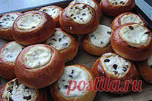 Рецепт ватрушки с творогом