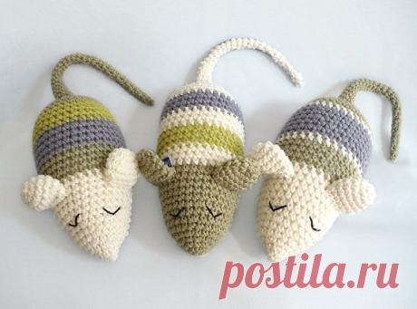 Anleitung / Häkelanleitung für eine Schlafmaus / DIY от eineIdee