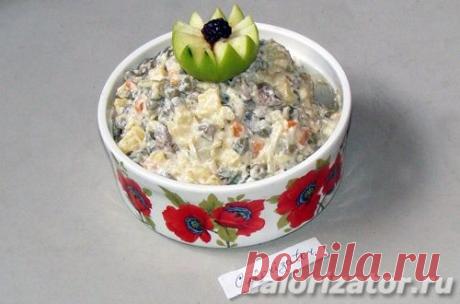 Оливье Vegetarian Style - как приготовить, рецепт с фото по шагам, калорийность