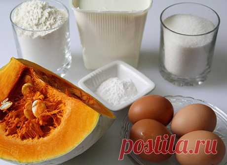 Тыквенный пирог с безе - Очень просто, вкусно и недорого