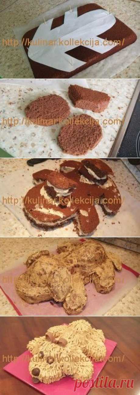 Торт «Собачка» от Ольги Макаровой. | Кулинария своими руками
