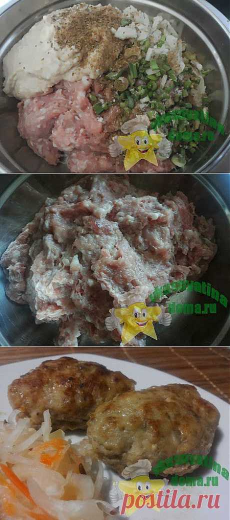 Домашние котлеты из фарша без яиц рецепт с фото | Кулинарный блог &quot;Вкуснятина дома&quot;