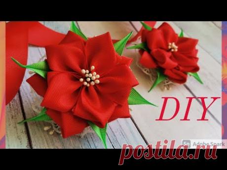Эти бантики просто бомба/бантики своими руками/легко и просто/новинки канзаши 2020/kanzashi/DIY