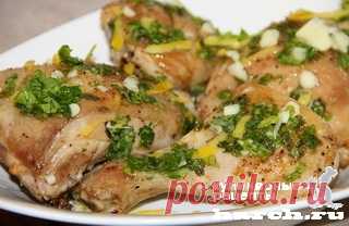 Лимонно-чесночная курочка по-сочински