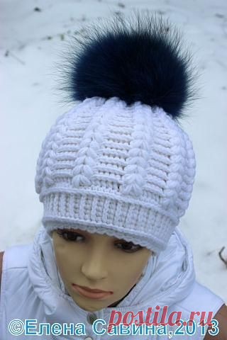 Красивая зимняя шапка крючком - Головные уборы - Вязание крючком -МАСТЕР-КЛАССЫ ПО РУКОДЕЛИЮ- Страна рукоделия