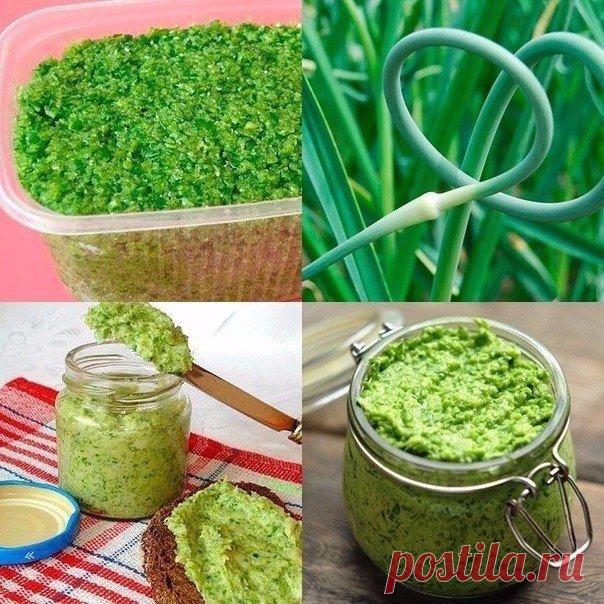 Чесночные стрелки впрок