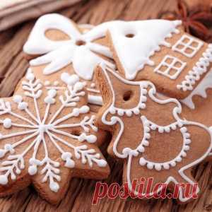 Имбирного печенья много не бывает! Традиционное новогоднее лакомство!