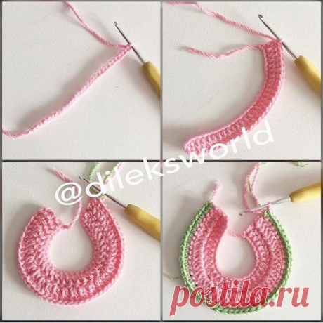 Вязаное платье для кукол