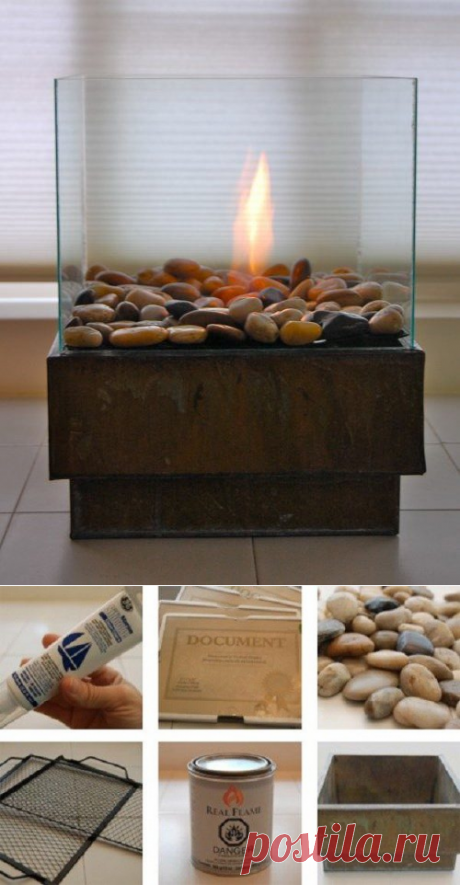 Миниатюрный биокамин