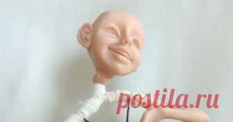 Проволочной каркас для куклы из полимерной глины. Этап работы.  Решила показать еще один этап создания моей первой работы из полимерной глины.         А теперь раскрою секрет!)   Многие, наверное мучаютс...