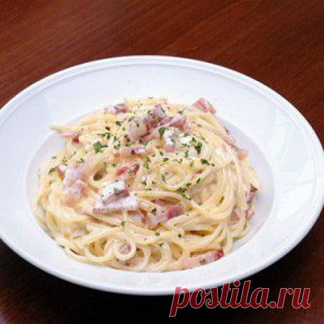 Спагетти карбонара с беконом рецепт – итальянская кухня: паста и пицца