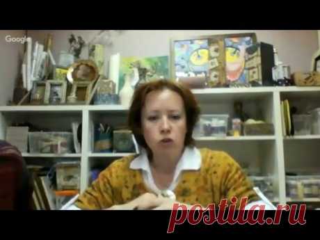#Марина Жукова МК &quot;Декор подноса...&quot; Ручная работа - YouTube