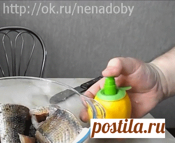 У КОГО БЫЛА МЕЧТА...
Купить себе распылитель лимонного сока,