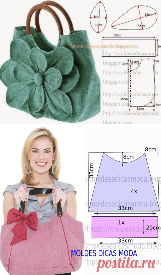 Как сшить летнюю сумку - делаем своими руками