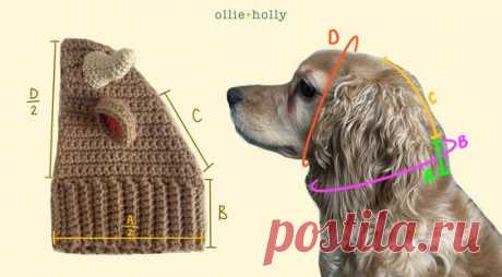 How to Crochet a Basic Dog Snood - Tutorial - Ollie + Holly | Amigurumi Crochet Patterns