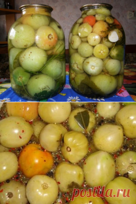 Маринованные зеленые помидоры как в СССР!