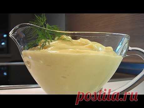 Соус майонез видео рецепт. Книга о вкусной и здоровой пище - YouTube