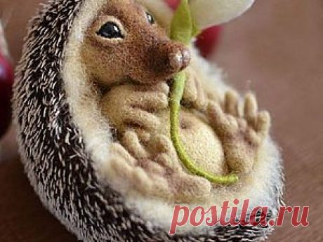 Даёшь ежа в каждый дом! МК - Ярмарка Мастеров - ручная работа, handmade