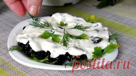 Ещё одна вкуснейшая закуска из чернослива с грецкими орехами с интересным, изысканным вкусом. А делается за считанные минуты | Людмила Плеханова Готовим вместе. Еда | Дзен