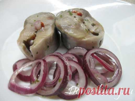 Маринованная скумбрия по домашнему - а Дома Вкусней
