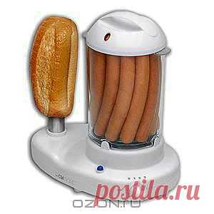 Clatronic HDM 3420 EK, White хотдог-мейкер - Аппарат для приготовления хот-догов Clatronic HDM 3420 EK + яйцеварка - это уникальный кухонный аппарат от известного производителя бытовой техники. С ним вы легко и быстро приготовите от 1 до 14 сосисок и отварите до 6 яиц. Булочка разогревается благодаря вертикальному вертелу. Вы давно мечтали о вкусных и лёгких завтраках? Тогда этот аппарат приятно порадует вас.