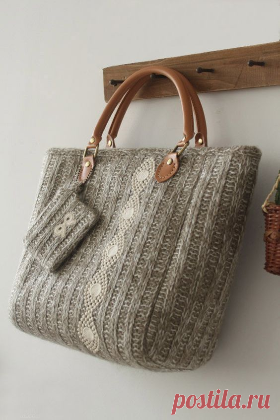 Вязаные сумки теперь в тренде. Идеи и описания. | Магия творчества | Яндекс Дзен