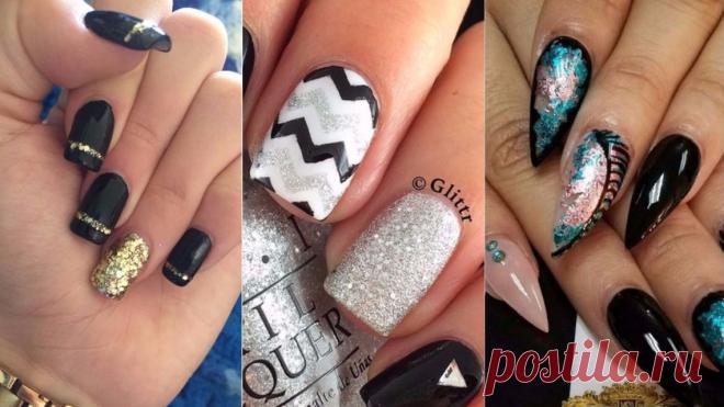 Классика по-новому: черный маникюр, от которого ты будешь в восторге Черный маникюр, как и маленькое черное платье и духи Miss Dior, никогда не выйдет из моды. Этой осенью черный маникюр – на пике популярности. Делимся лучшими идеями дизайна, которые только есть в сети!