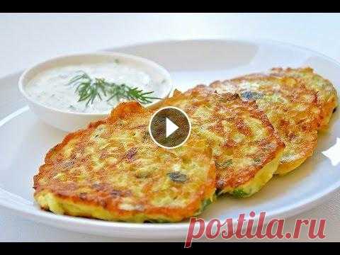 Оладушки из кабачков ( цукини, патиссонов). Оладьи из кабачков. Кабачковые оладьи. Кабачковые оладьи видео-рецепт. Вкуснейший способ накормить семью овощами! Домашний майонез - САЛАТЫ -...