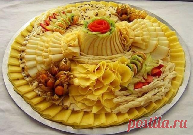 Красивые нарезки на праздничный стол