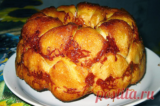 Хлеб с сыром и чесноком