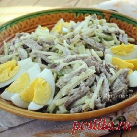 Сытный и интересный на вкус Салат «Ташкент». Попробуйте, не пожалеете