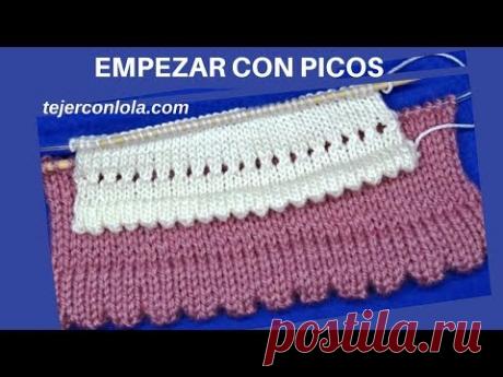 COMIENZO DE PICOS A DOS AGUJAS