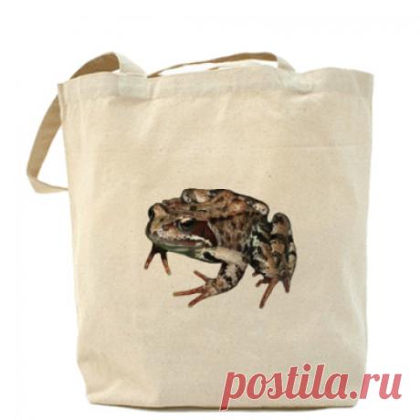 Сумка шоппер Травяная лягушка - Тульский экзотариум, зоопарк