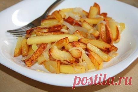 Несколько правил того, чтобы ваша жареная картошка получилась вкусной и красивой | Упрости себе жизнь