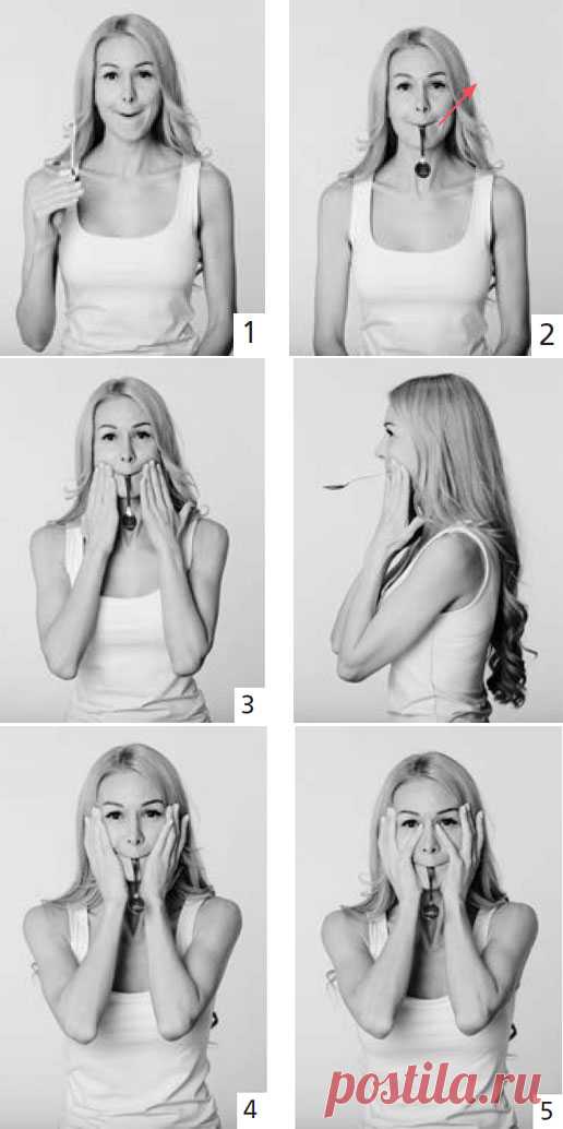 6 упражнений по фейс-фитнесу для молодости и красоты