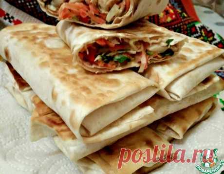 Шаурма по-домашнему – кулинарный рецепт