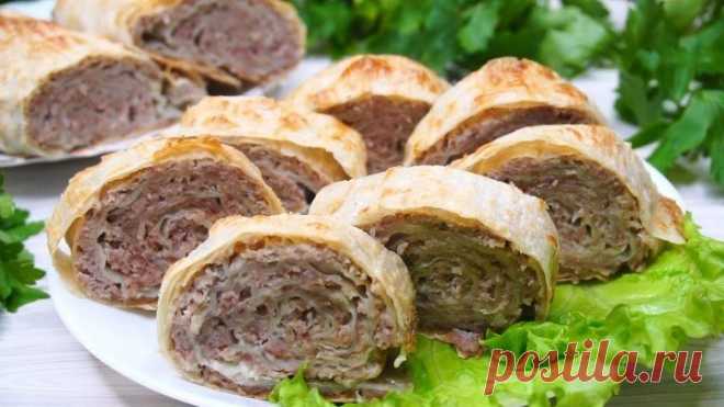 Хоть каждый день готовь такой рулет! Вкусно, сытно и Просто!